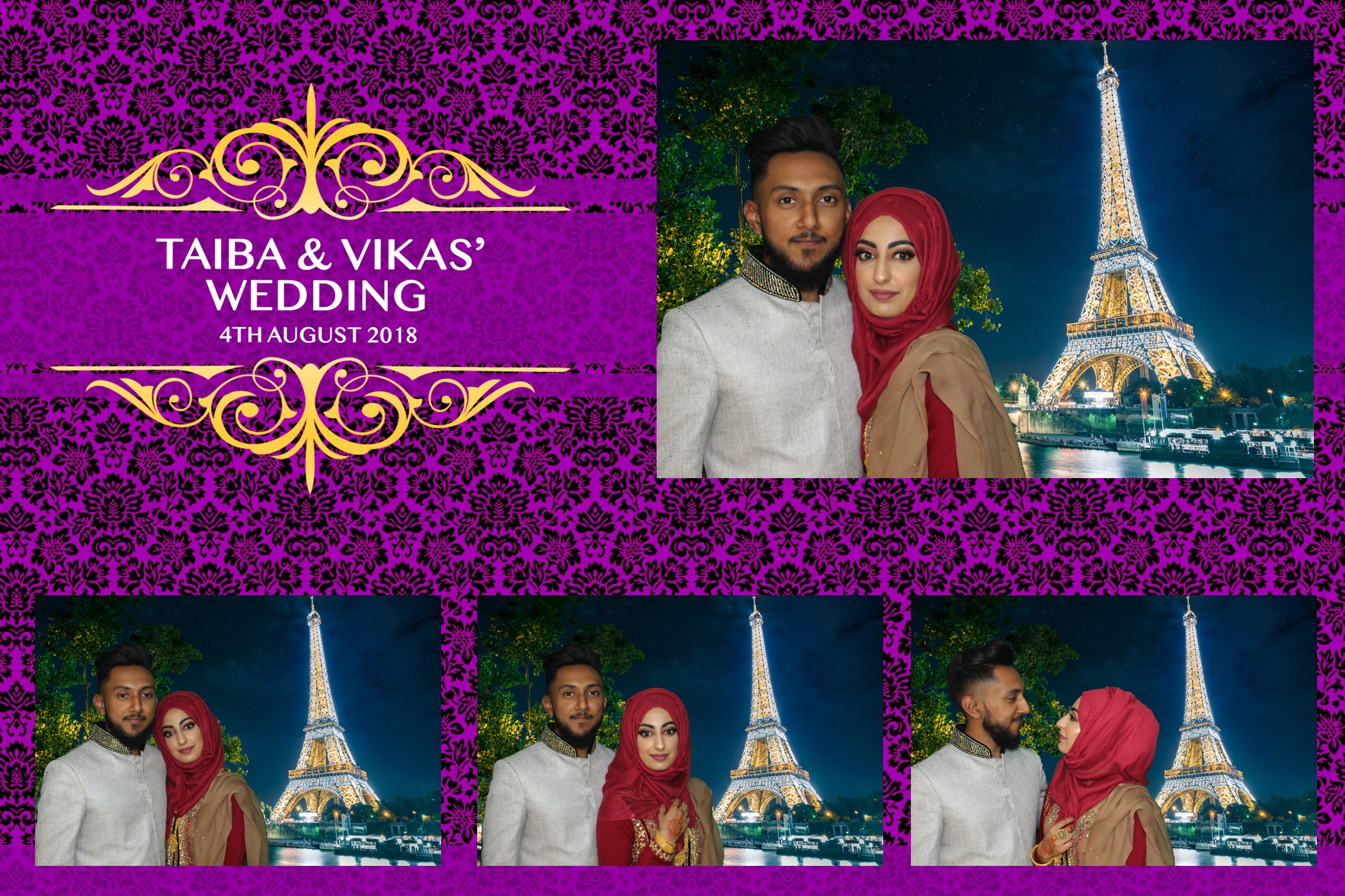 Taiba & Vikas | View more photos from the event at images.mobile-photo-booth.com/u/MobilePhotoBoothUK/Taiba-Vikas